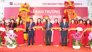 Khai trương Phòng Giao dịch Phật Tích, Agribank Chi nhánh Tiên Du Bắc Ninh II