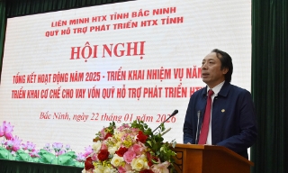 Tiếp tục phát huy hiệu quả Quỹ Hỗ trợ phát triển hợp tác xã