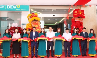 BIDV Chi nhánh Bắc Giang khai trương Phòng Giao dịch Nam Bắc Giang