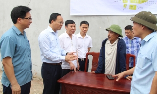 Xã Lương Tài bàn giao mặt bằng khu APEC và đường xuyên tâm sân bay Gia Bình