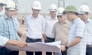 Đẩy nhanh tiến độ hai dự án trạm biến áp trọng điểm tại Bắc Ninh