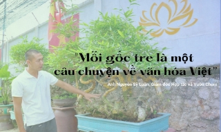  Anh Nguyễn Sỹ Luân, Giám đốc Hợp tác xã Vườn Chum: "Mỗi gốc tre là một câu chuyện về văn hóa Việt”