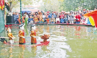Hồn quê thăng hoa trên mặt nước