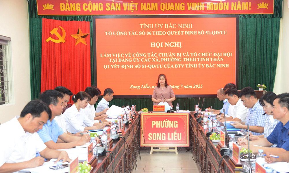  Chuẩn bị văn kiện đại hội đảng bộ cấp xã: Đúng định hướng, sát thực tế 