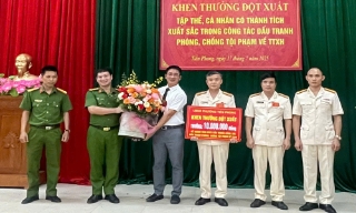 Công an Phường Tiền Phong: Mạnh tay trấn áp tội phạm