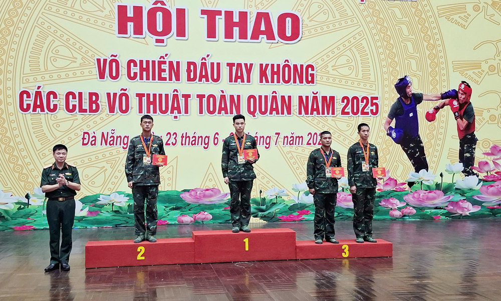  Bắc Ninh giành giải Nhì tại Hội thao Võ thuật toàn quân: Dấu ấn “vượt nắng, thắng mưa”