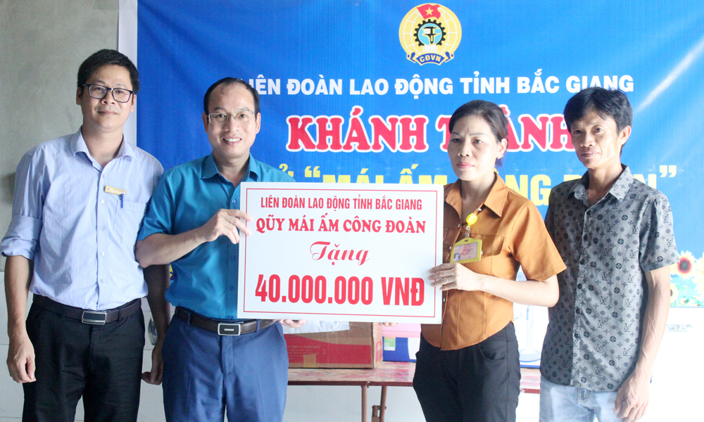  Chương trình “Mái ấm công đoàn”: Hiện thực hóa giấc mơ an cư cho đoàn viên