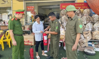 Phòng, chống cháy nổ: Ý thức mỗi nhà, an toàn cả khu dân cư 