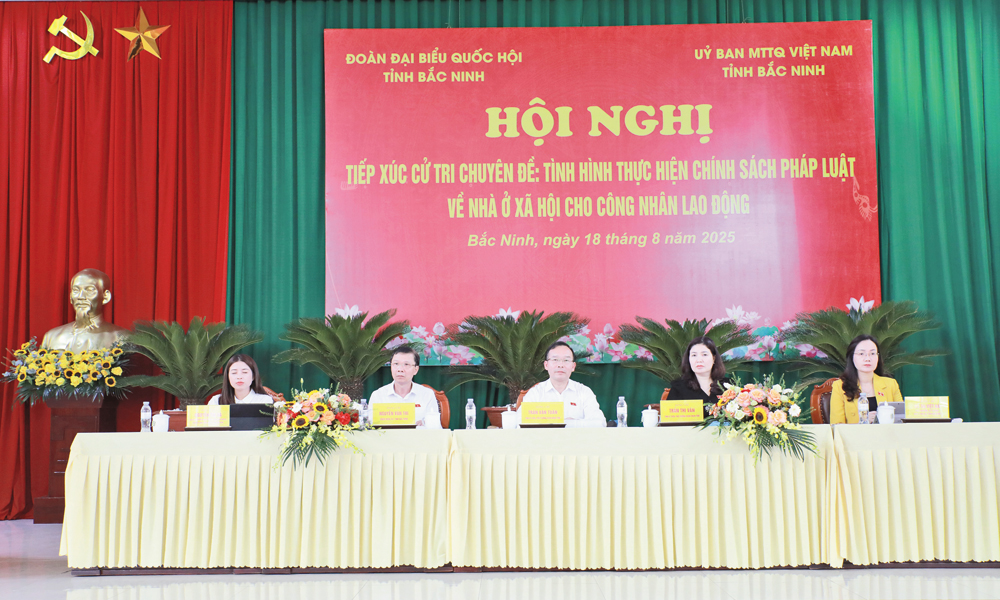  Đoàn Đại biểu Quốc hội tỉnh Bắc Ninh: Hành trình gắn bó và hành động vì cử tri