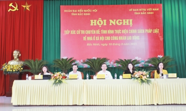  Đoàn Đại biểu Quốc hội tỉnh Bắc Ninh: Hành trình gắn bó và hành động vì cử tri