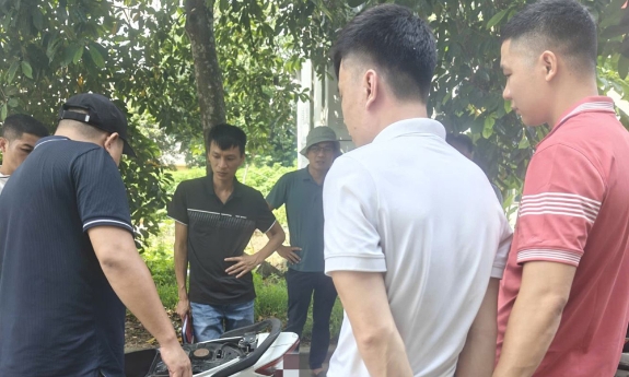 Công an phường Song Liễu bắt quả tang đối tượng tàng trữ ma túy