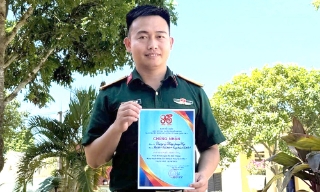 Sĩ quan trẻ lan tỏa tình yêu truyền thống Quân khu 1