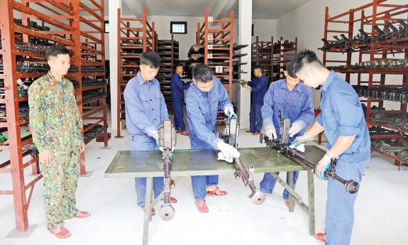 Lực lượng vũ trang tỉnh Bắc Ninh: Quản lý, khai thác hiệu quả vũ khí, trang bị kỹ thuật