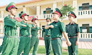 Thiếu tá Vũ Thái Hiều: Người chỉ huy mẫu mực