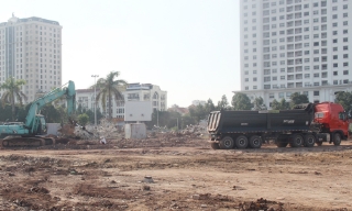 Thực hiện dự án hạ tầng Công viên Văn Miếu: Quyết tâm về đích trước hẹn