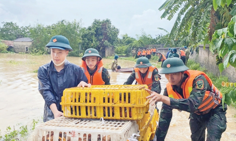  Bắc Ninh: Đồng lòng vượt lũ