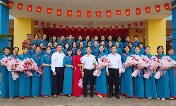 Trường Mầm non Thanh Lâm: Mỗi cô giáo là một đảng viên