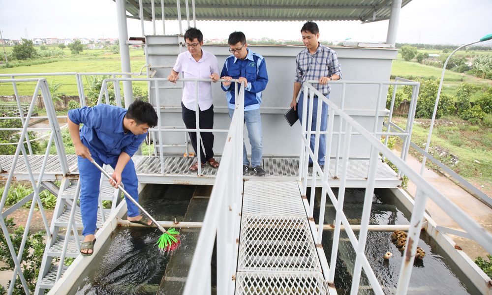  Phát huy hiệu quả nhà máy nước sạch Phú Hòa