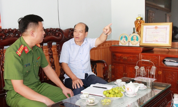 Ông Nguyễn Văn Tấn: Tận tụy, trách nhiệm vì an ninh, trật tự cơ sở