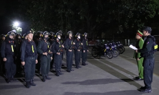Bắc Ninh: Tuần tra đêm, giữ bình yên địa bàn trọng điểm