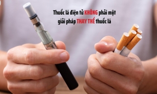 Sự thật phía sau những lầm tưởng nguy hiểm về thuốc lá điện tử