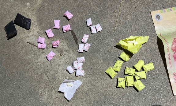 Công an phường Tiền Phong bắt giữ đối tượng tàng trữ ma túy