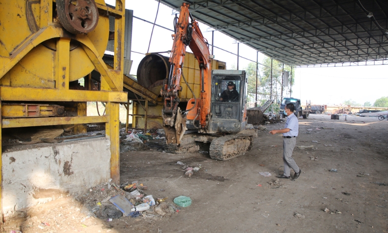  Bắc Ninh: Nỗ lực vận hành trở lại nhà máy xử lý rác thải Thượng Lan