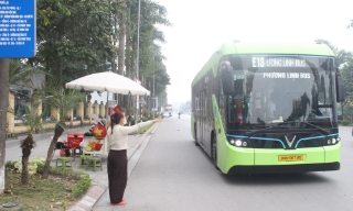 Phát huy hiệu quả tuyến xe buýt điện Vũ Ninh - Bắc Giang