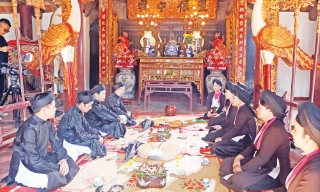 "Ca sự tại đình" - Lề lối quan họ cổ