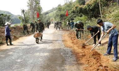  Dân vận khéo ở Quân đoàn 12: Góp sức làm đẹp xóm làng