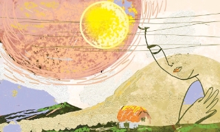 Ngôi nhà nhỏ ven đồi 