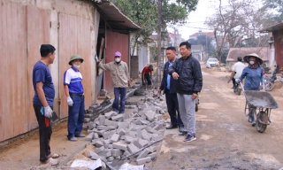 Bắc Ninh: Đê an toàn, làng quê văn minh