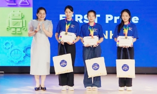 Nữ sinh vùng cao giành giải Nhất cuộc thi STEAM for Girls