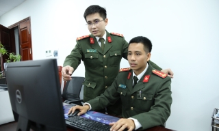 Đại úy Phan Khánh Tùng: Cán bộ trẻ, năng động