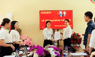 Đảng bộ xã Biên Sơn: Chủ động tạo nguồn, xây dựng đội ngũ đảng viên ở cơ sở