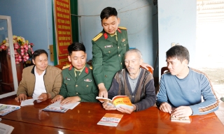 Lữ đoàn 673: Đổi mới hình thức tuyên truyền, đưa pháp luật đến với người dân