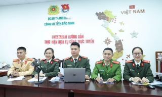 Tuổi trẻ Công an tỉnh Bắc Ninh sáng tạo trong chuyển đổi số