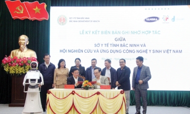   Hợp tác đào tạo, nghiên cứu khoa học và ứng dụng công nghệ y sinh