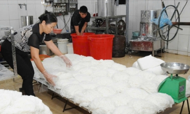  Phường Hạp Lĩnh: Tháo gỡ khó khăn cho các cơ sở sản xuất bột, bún, bánh