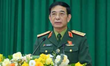  Đại tướng Phan Văn Giang biểu dương các lực lượng bắc cầu phao qua sông Lô