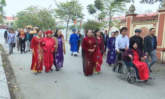 Mừng thọ đầu xuân nhân lên nét đẹp hiếu nghĩa