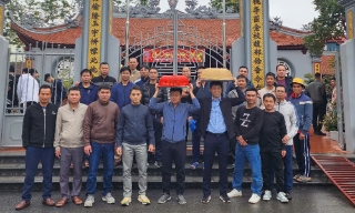 Gặp mặt đồng tuế - nét đẹp ở làng Vọng Nguyệt