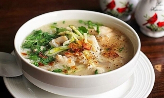 Đậm đà cháo cá Tích Nghi