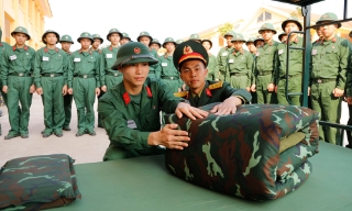 Huấn luyện chiến sĩ mới ở Sư đoàn 3: Nghiêm kỷ luật, ấm tình đồng đội