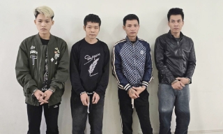 Công an phường Nếnh bắt giữ 4 đối tượng mua bán ma tuý