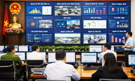 Bắc Ninh triển khai thí điểm các kịch bản điều hành trên hệ thống IOC cấp tỉnh