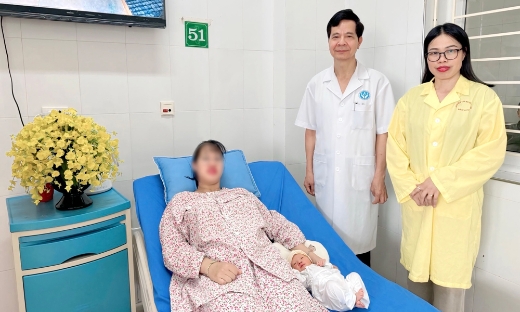 Cấp cứu thành công sản phụ mắc biến chứng hiếm gặp sau mổ lấy thai