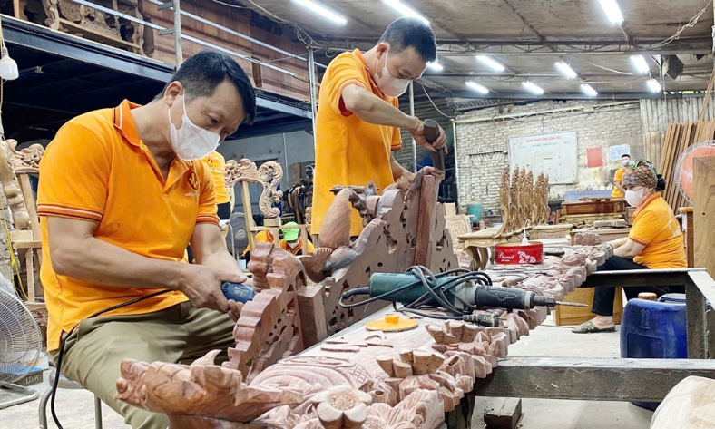  Đa dạng sản phẩm, mở rộng thị trường đồ gỗ mỹ nghệ