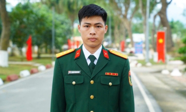  Thượng úy Hoàng Minh Đức: Gương mặt trẻ triển vọng toàn quân