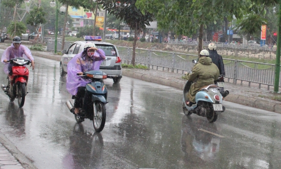 Thời tiết Bắc Ninh đêm mùng 7, ngày 8/4: Chiều tối và đêm có mưa rào vài nơi